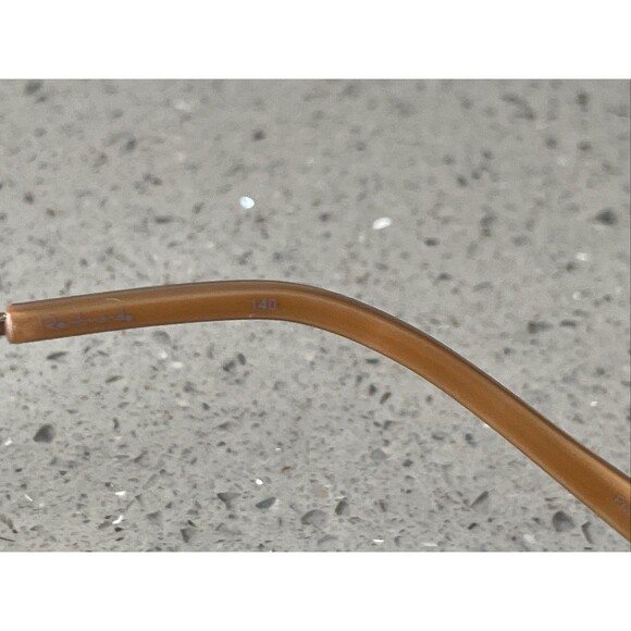 Rembrandt American Eyeglasses Frames ONLY Greta 54-18-140 Cognac full rim - Picture 6 of 11